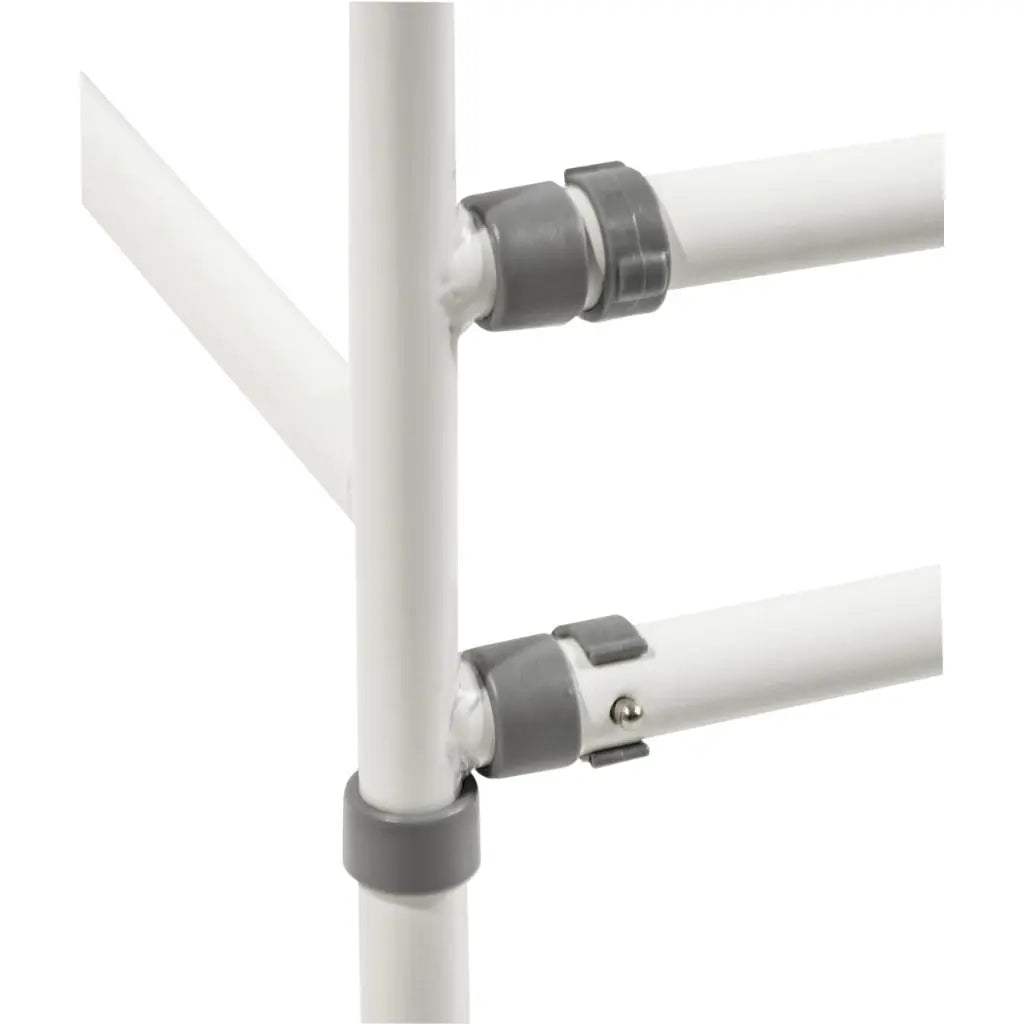Aidapt Free Standing Support Toilet Safety Frame with Adjustment for Height and Width with Non Slip Feet Flat Pack - Damaged Box Aidapt
