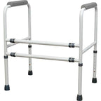 Aidapt Free Standing Support Toilet Safety Frame with Adjustment for Height and Width with Non Slip Feet Flat Pack - Damaged Box Aidapt