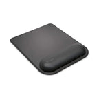 Kensington Mousepad with ErgoSoft Wrist Rest Support for Home Office, Black - Mouse mat, Gel-Cushioned Non-slip Padding, Aids Wrist Alignment, Certified for Safety and Compliance Kensington