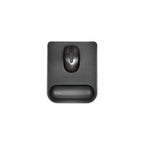 Kensington Mousepad with ErgoSoft Wrist Rest Support for Home Office, Black - Mouse mat, Gel-Cushioned Non-slip Padding, Aids Wrist Alignment, Certified for Safety and Compliance Kensington