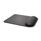 Kensington Mousepad with ErgoSoft Wrist Rest Support for Home Office, Black - Mouse mat, Gel-Cushioned Non-slip Padding, Aids Wrist Alignment, Certified for Safety and Compliance Kensington
