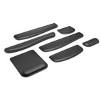 Kensington Mousepad with ErgoSoft Wrist Rest Support for Home Office, Black - Mouse mat, Gel-Cushioned Non-slip Padding, Aids Wrist Alignment, Certified for Safety and Compliance Kensington