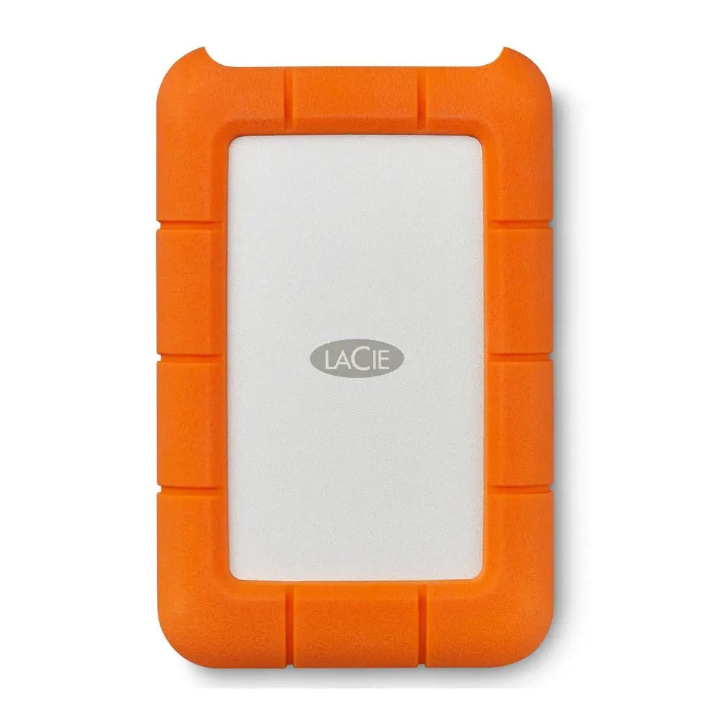 LaCie Rugged USB-C 2TB External Hard Drive Portable HDD – USB 3.0 compatible, Drop Shock Dust Rain Resistant, for Mac and PC Computer Desktop Workstation Laptop LaCie