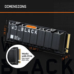 Playststation Western Digital WD Black SN850 M.2 1TB SSD Western Digital