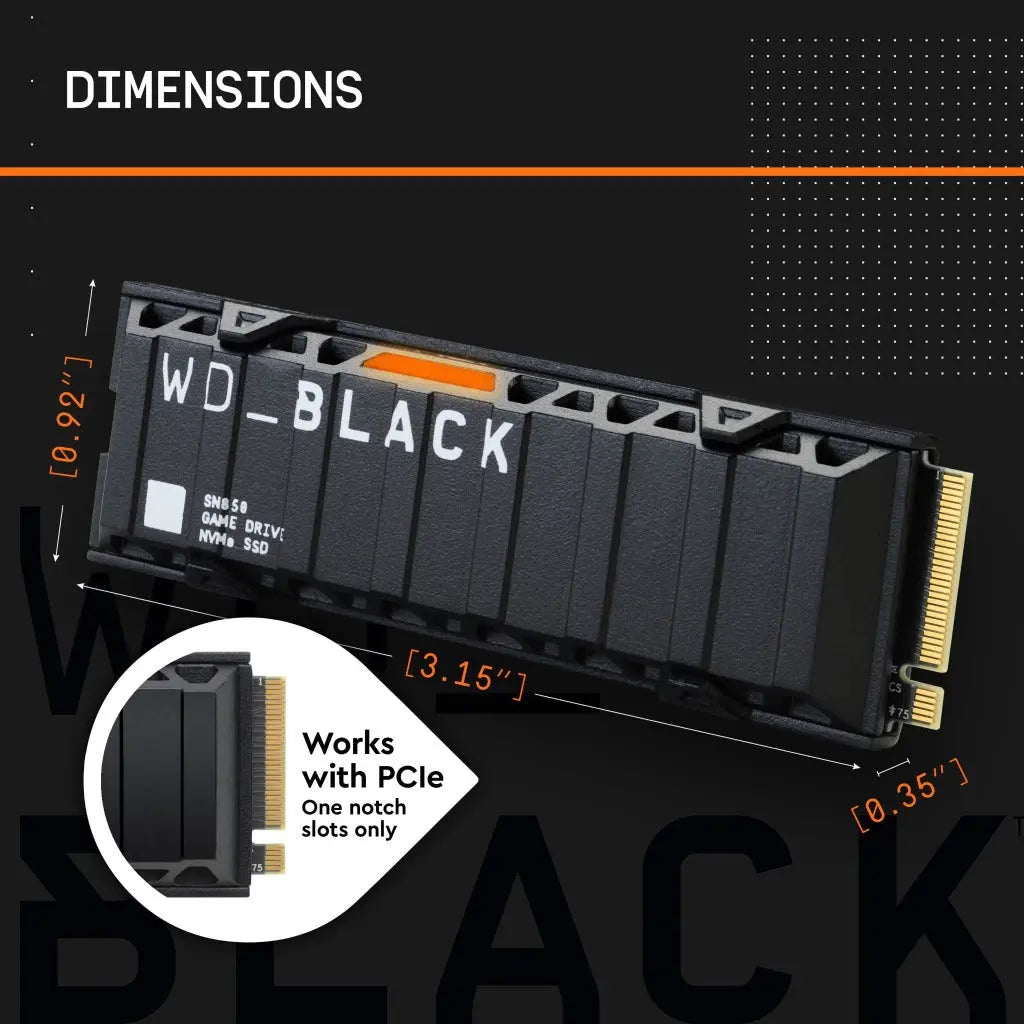 Playststation Western Digital WD Black SN850 M.2 1TB SSD Western Digital