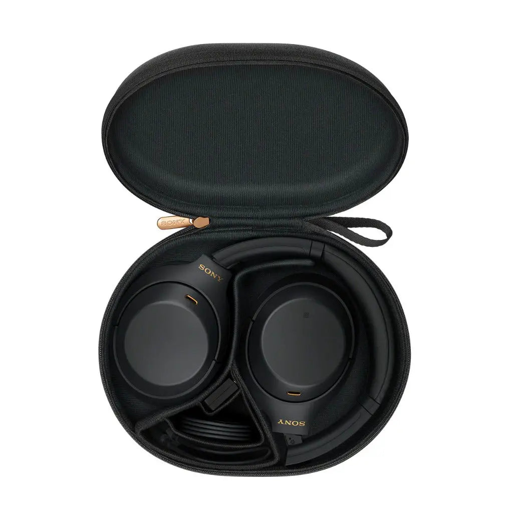 Sony WH-1000XM4 Noise Cancelling Wireless Headphones - 30 hours battery life - Over Ear style - Optimised for Alexa and the Google Assistant With Built-in Mic - Black Sony