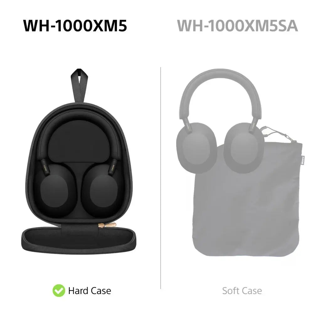 Sony WH-1000XM5 Wireless Over-Ear Headphones, Premium Active Noise Cancelling with personalised Spatial Audio, Up to 30hr Battery Life, Bluetooth Headphones, Black Sony