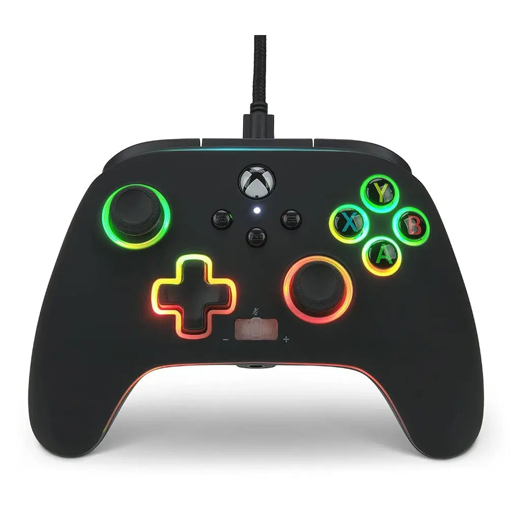 PowerA Spectra Infinity Enhanced Wired Controller for Xbox Series X|S, Wired Video Game Controller, Gamepad for Xbox X and S, Officially Licenced by Xbox, 2 Years Manufacturer Warranty- Black - Like New PowerA