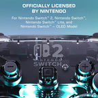 Turtle Beach Afterglow Clear Wireless RGB Gaming Controller. Officially licensed for Nintendo Switch 2 - Like New Turtle Beach