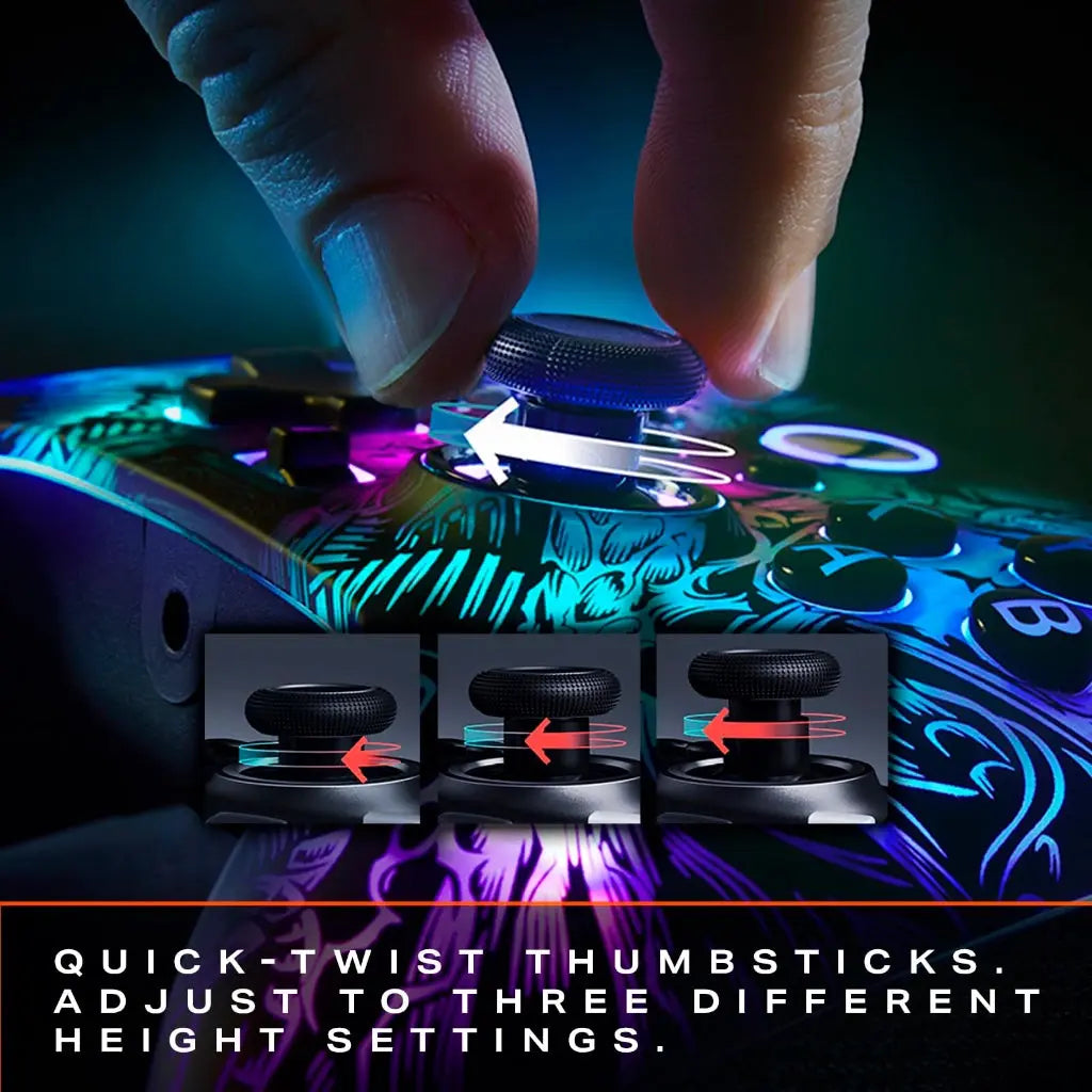 PowerA FUSION Pro Wireless Gaming Controller for Xbox Series X|S and PC, RGB LED lighting, Hall Effect, mappable buttons, adjustable thumbsticks, works with Xbox One, Windows 10/11 - Very Good PowerA