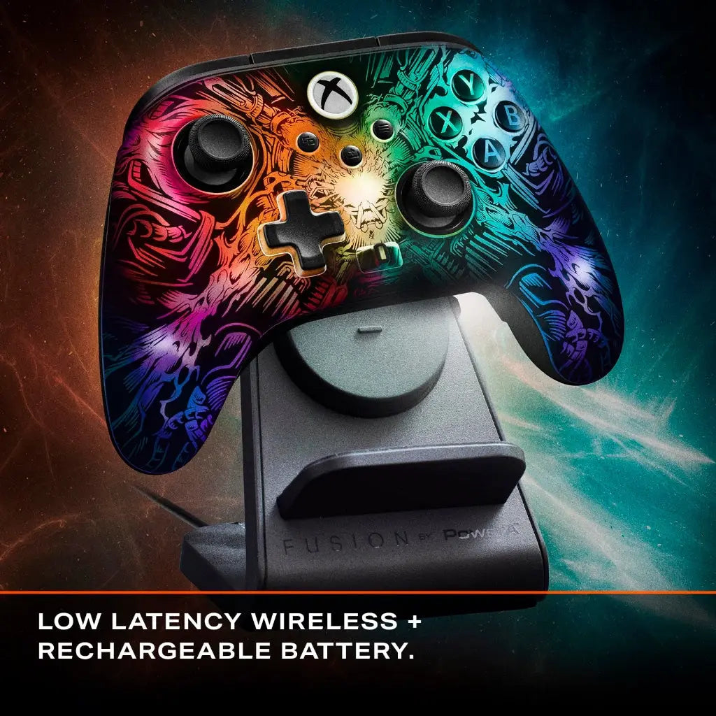 PowerA FUSION Pro Wireless Gaming Controller for Xbox Series X|S and PC, RGB LED lighting, Hall Effect, mappable buttons, adjustable thumbsticks, works with Xbox One, Windows 10/11 - Very Good PowerA