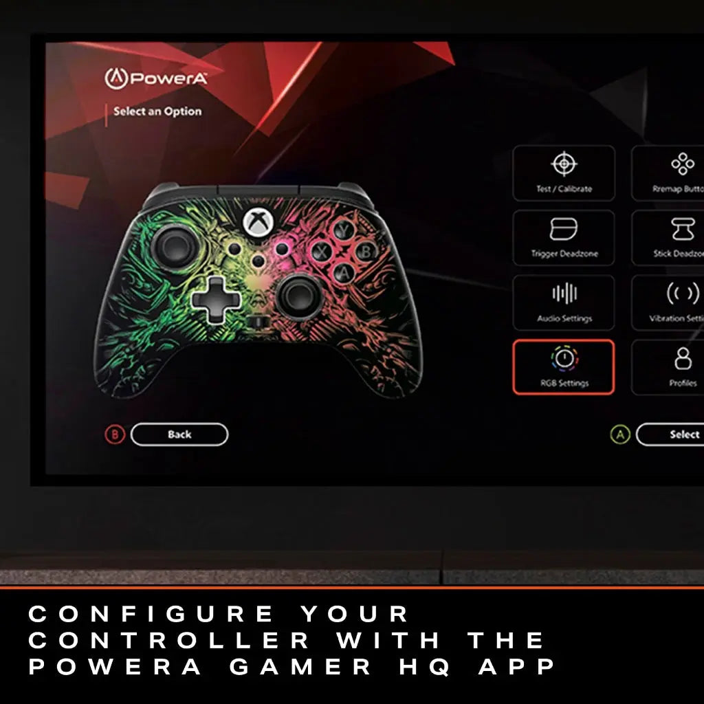 PowerA FUSION Pro Wireless Gaming Controller for Xbox Series X|S and PC, RGB LED lighting, Hall Effect, mappable buttons, adjustable thumbsticks, works with Xbox One, Windows 10/11 - Very Good PowerA