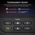 Corsair NOVABLADE PRO Wireless Hall Effect Leverless Controller - 15-Main Key Layout, 1000Hz Polling, 2.4GHz Wireless, SOCD, MGX Hyperdrive Hall Effect Magnetic Switches - PS5, PS4, PC - Black - Like New Corsair