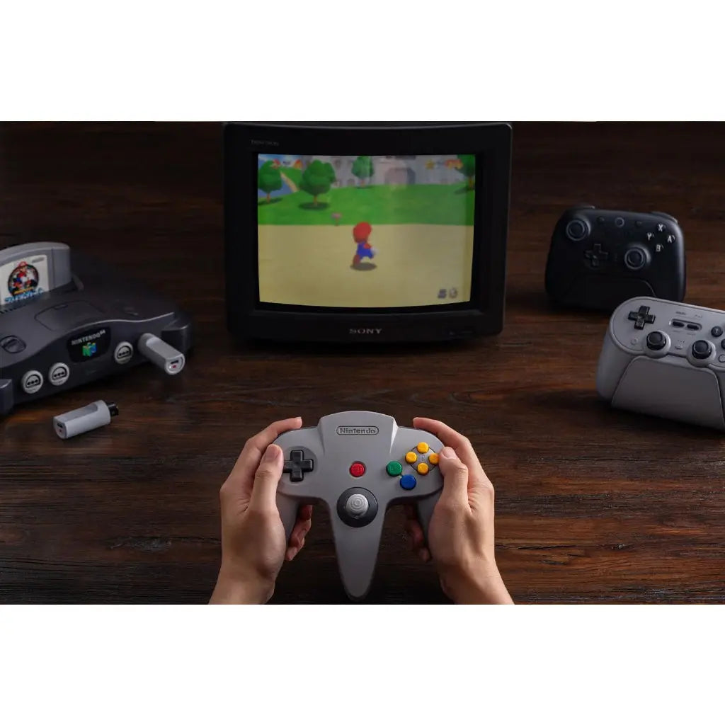 8BitDo Retro Receiver for N64 and Windows, Compatible with Xbox Series Controller, Xbox One Bluetooth Controller, Switch Pro and PS5/PS4 Controller on N64 console - Like New 8BitDo