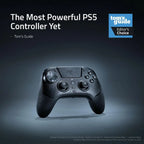 Razer Raiju V3 Pro - Wireless e-Sports Controller for PlayStation 5 & PC - 4 Removable Buttons & 2 Claw Grip Bumpers - TMR Analogue Sticks - Pro HyperTrigger - Mecha-Tactile Buttons - Black - Very Good Razer