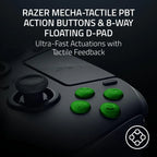 Razer Raiju V3 Pro - Wireless e-Sports Controller for PlayStation 5 & PC - 4 Removable Buttons & 2 Claw Grip Bumpers - TMR Analogue Sticks - Pro HyperTrigger - Mecha-Tactile Buttons - Black - Very Good Razer