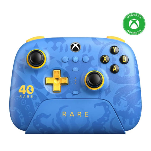 8BitDo Ultimate 3-mode Wireless Controller for Xbox, Hall Effect Joysticks, Pro Back Buttons, Compatibility with Xbox Series X|S & Xbox One, Apple, Windows PC & Android - Rare 40th Anniversary Edition - Like New 8BitDo