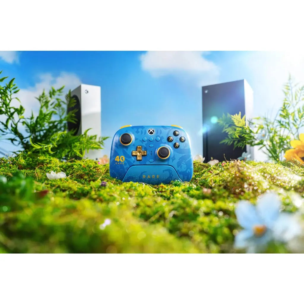 8BitDo Ultimate 3-mode Wireless Controller for Xbox, Hall Effect Joysticks, Pro Back Buttons, Compatibility with Xbox Series X|S & Xbox One, Apple, Windows PC & Android - Rare 40th Anniversary Edition - Like New 8BitDo