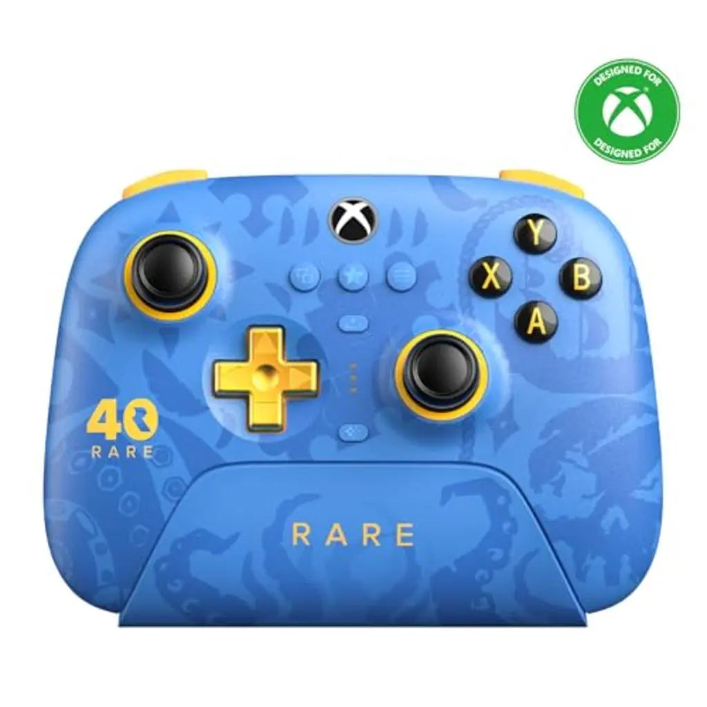 8BitDo Ultimate 3-mode Wireless Controller for Xbox, Hall Effect Joysticks, Pro Back Buttons, Compatibility with Xbox Series X|S & Xbox One, Apple, Windows PC & Android - Rare 40th Anniversary Edition - Like New 8BitDo