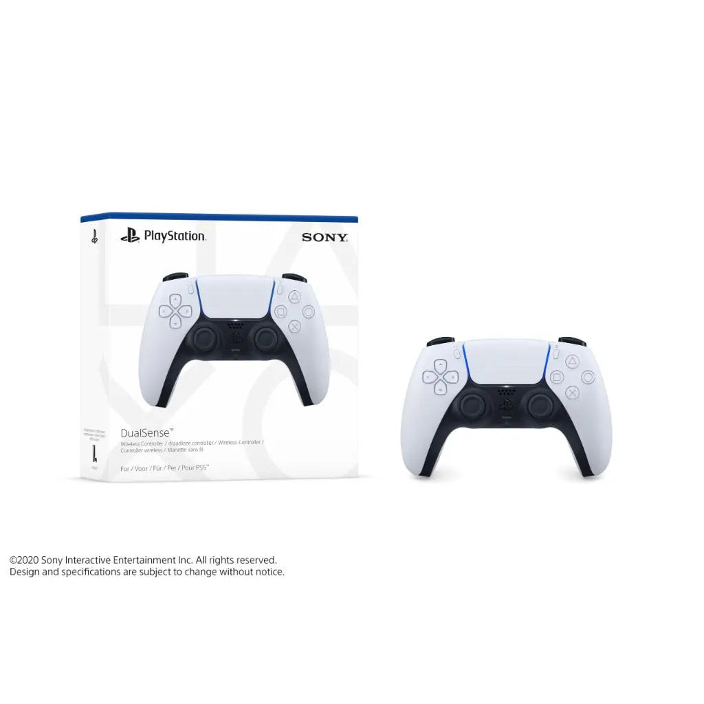 PlayStation DualSense Wireless Controller - White - Very Good PlayStation