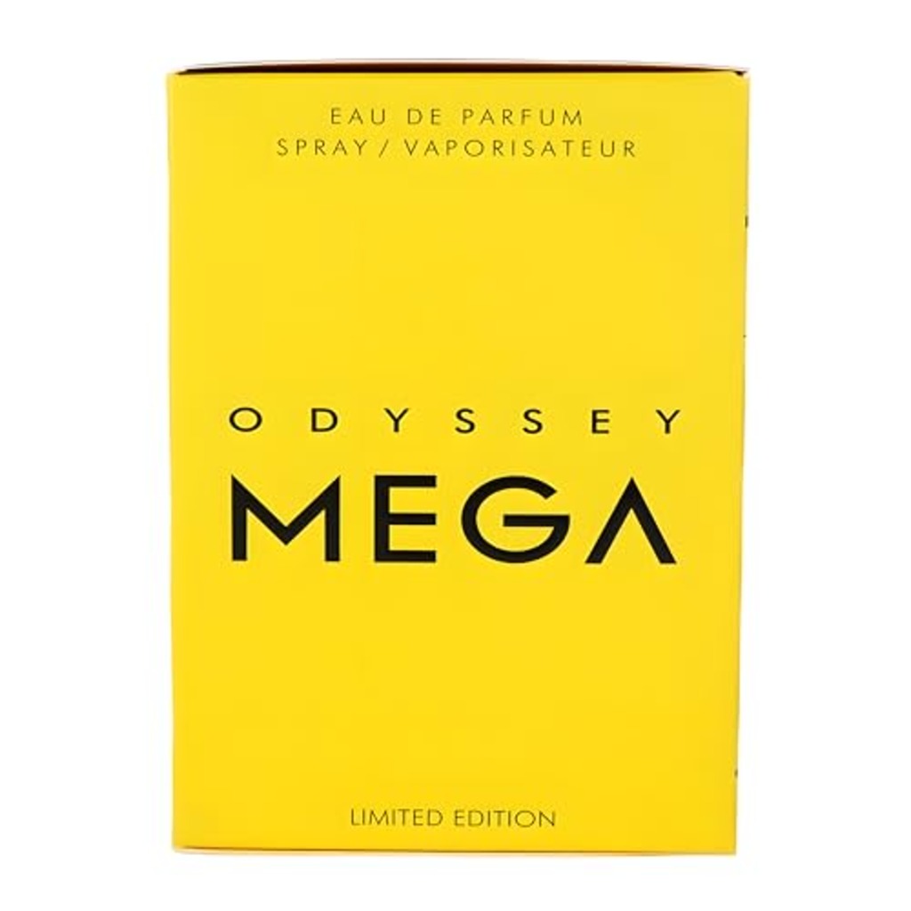 Armaf Odyssey Homme Mega Edition Eau De Parfum 100ml Spray for Men Mens Aftershave Fragrance EDP Long Lasting Scent