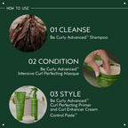 Aveda Be Curly Advanced Curl Perfecting Primer 200ml - Detangling Hair Treatment for Wavy Coily and Curly Hair - Anti Frizz Leave In Spray