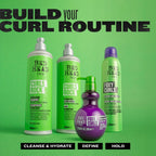 TIGI Bed Head Foxy Curls Contour Cream 200ml - Anti-Frizz Curl Defining Styling Treatment for Wavy and Curly Hair - Hydrating Smoothing - Damaged Box