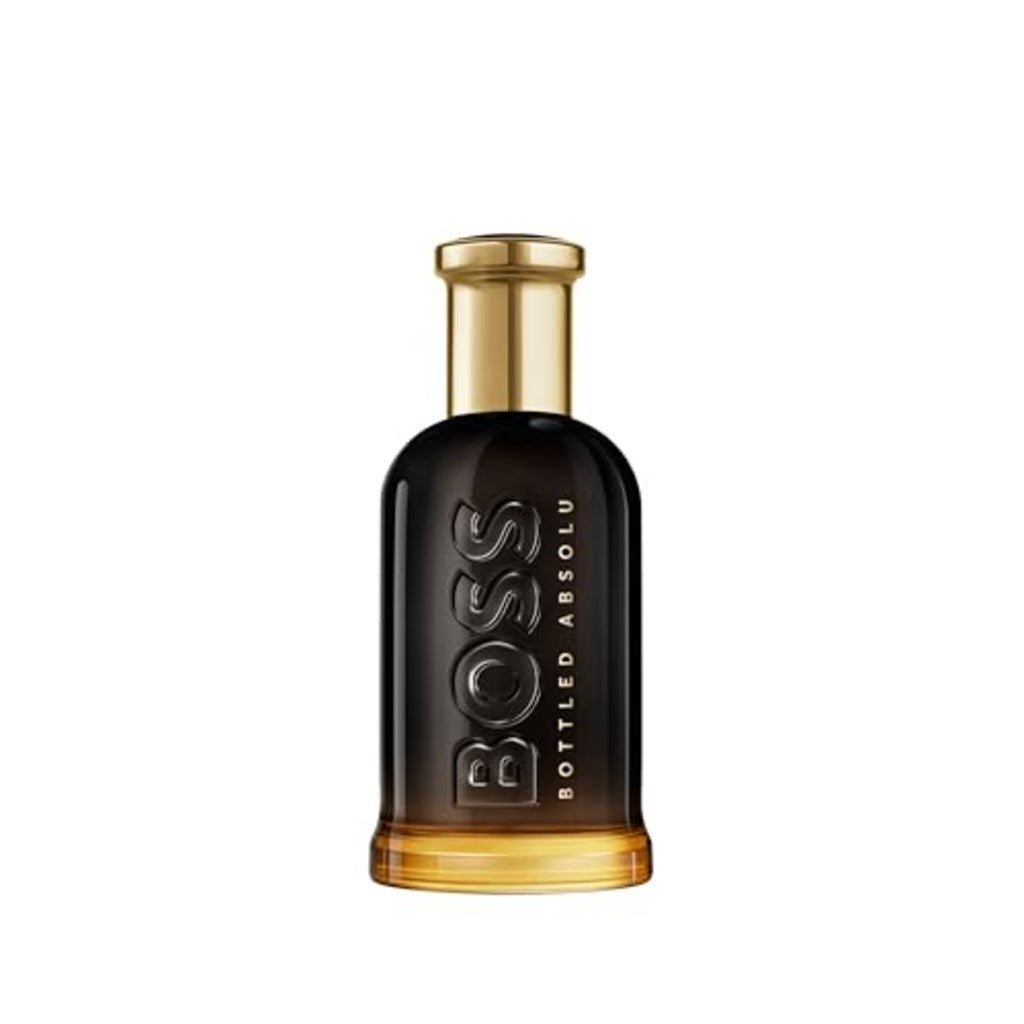 Boss Bottled Absolu Parfum Intense 100ml Men's Fragrance Woody Leathery Highly Concentrated Aftershave Spray For Him - Damaged Box