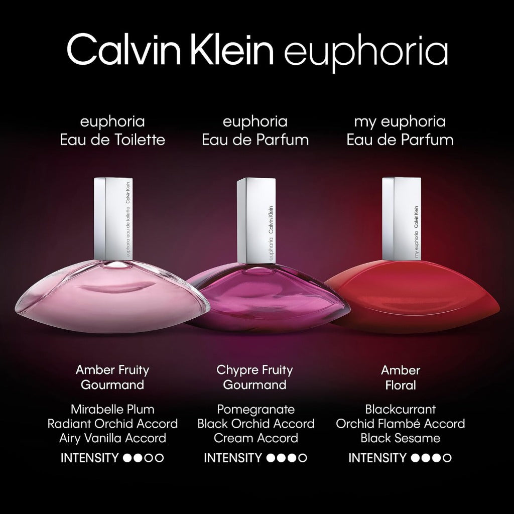 Calvin Klein Euphoria Eau de Parfum 30ml Spray for Women - EDP Perfume for Her - Chypre Floral Fragrance with Pomegranate and Black Orchid - Damaged Box