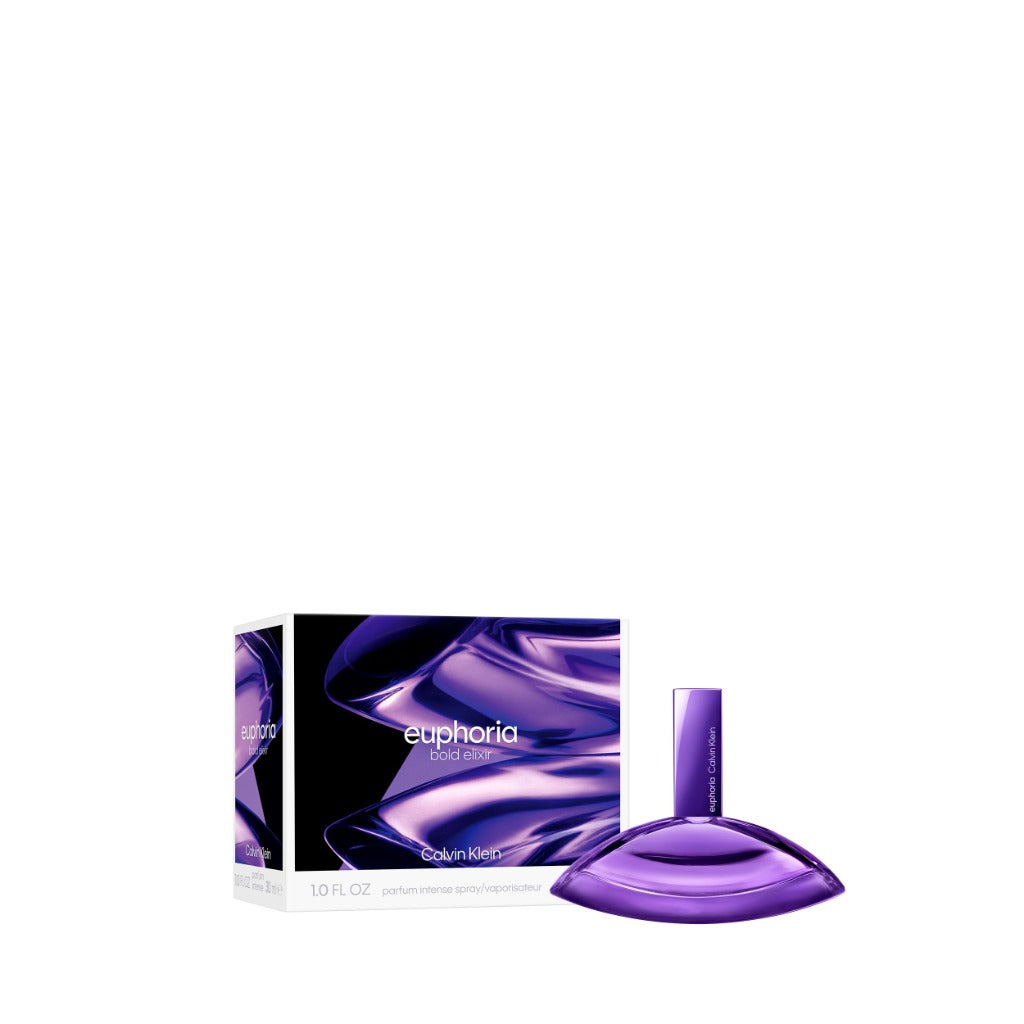 Calvin Klein Euphoria Bold Elixir Parfum Intense 100ml Spray for Women - Long Lasting Vanilla Smoky Orchid Fragrance Perfume Gift for Her - Damaged Box