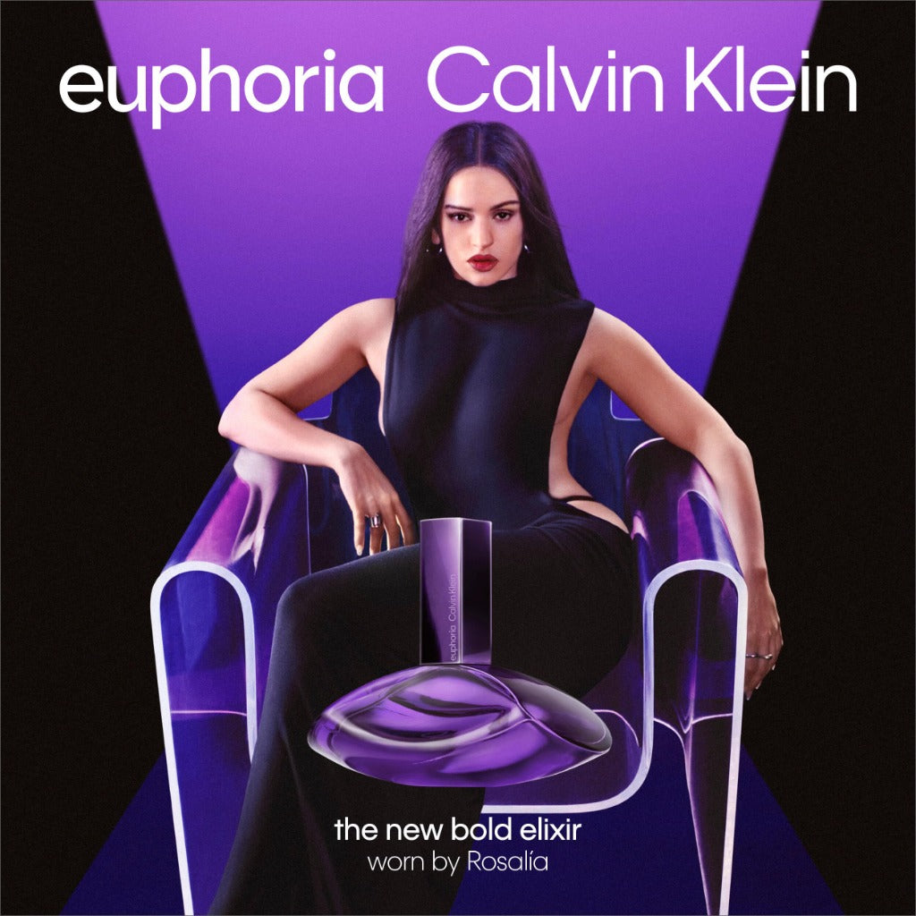 Calvin Klein Euphoria Bold Elixir Parfum Intense 100ml Spray for Women - Long Lasting Vanilla Smoky Orchid Fragrance Perfume Gift for Her - Damaged Box