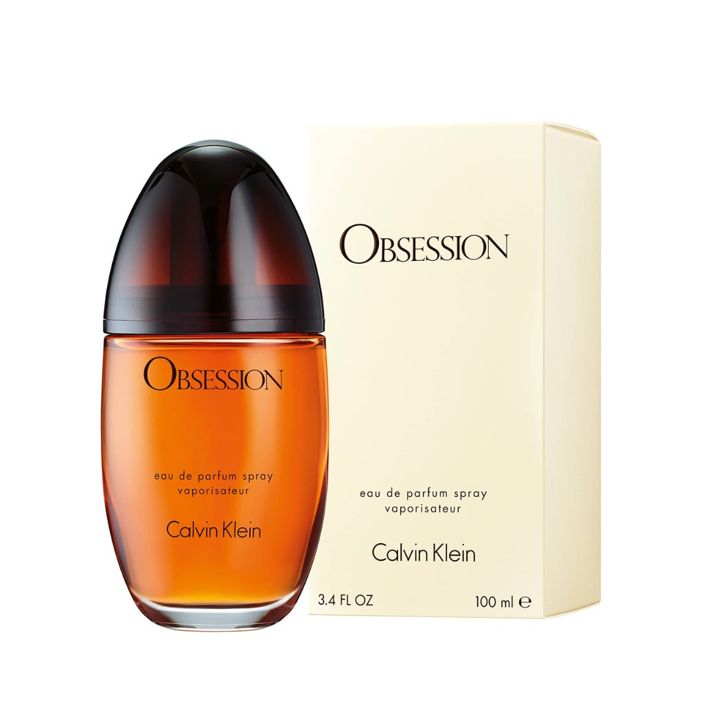 Calvin Klein Obsession for Her Eau de Parfum 30ml Spray Women's Fragrance with Bergamot Mandarin and Lavender Notes - Damaged Box