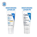 CeraVe AM Facial Moisturising Lotion SPF30 52ml - Daily Face Moisturiser with Ceramides and Hyaluronic Acid for Normal to Dry Skin