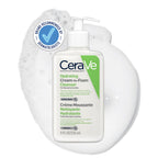 CeraVe Hydrating Cream-to-Foam Cleanser 236ml - Face Wash with Amino Acids and Hyaluronic Acid for Normal to Dry Skin - Fragrance Free