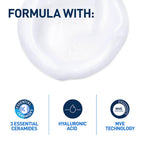 CeraVe Hydrating Cleanser Refill 473ml - Non-Foaming Face Wash and Body Cleanser for Normal to Dry Skin with Hyaluronic Acid and Ceramides