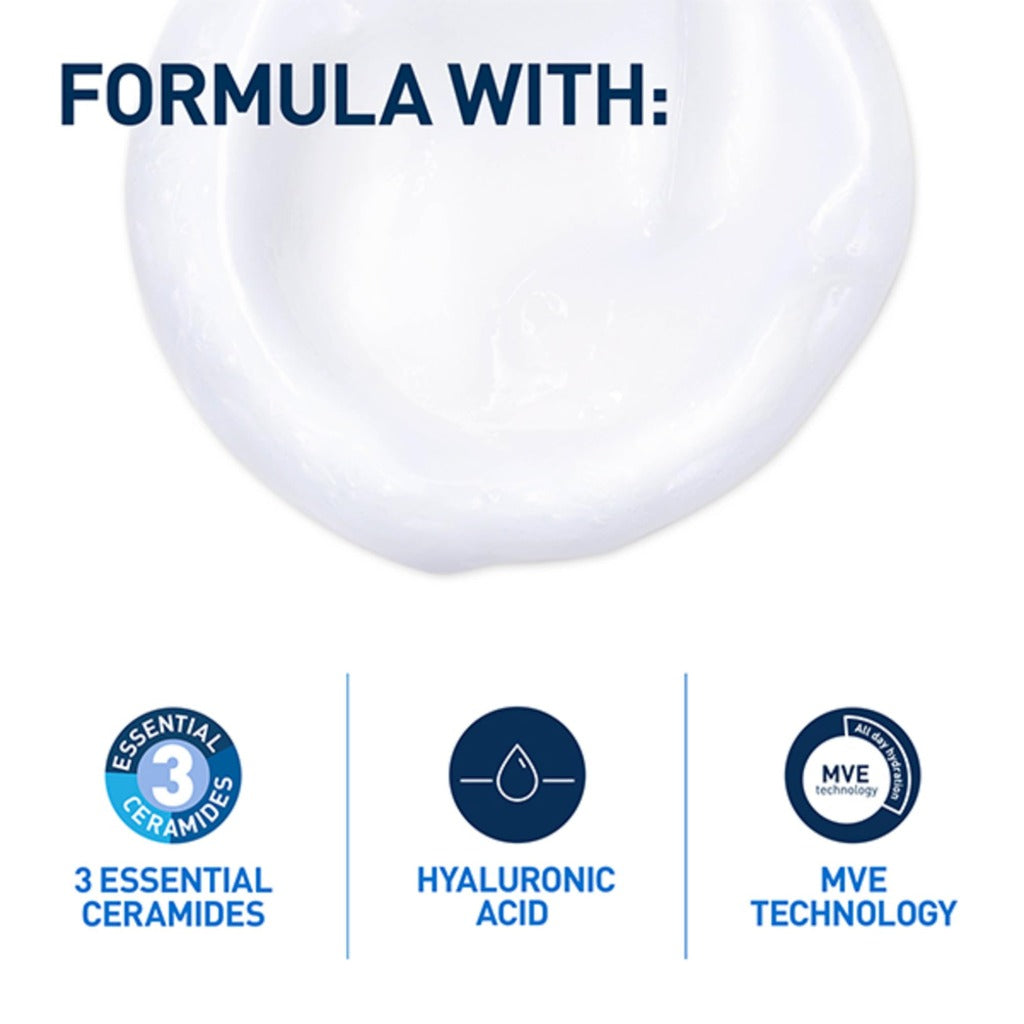 CeraVe Hydrating Cleanser Refill 473ml - Non-Foaming Face Wash and Body Cleanser for Normal to Dry Skin with Hyaluronic Acid and Ceramides