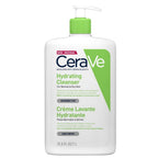 CeraVe Hydrating Cleanser 1L - Non-Foaming Face Wash and Body Cleanser for Normal to Dry Skin - With Hyaluronic Acid and Ceramides