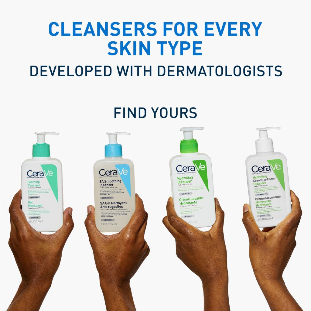 CeraVe Hydrating Cleanser 562ml Face and Body Wash for Normal to Dry Skin with Hyaluronic Acid and Ceramides Daily Moisturising Cleanser