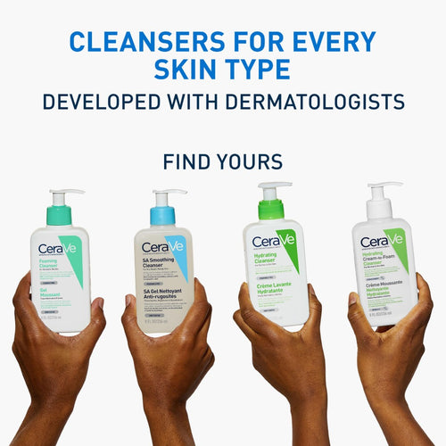CeraVe Hydrating Foaming Oil Cleanser 236ml - Face and Body Wash for Normal to Very Dry Skin - With Ceramides Squalane and Triglyceride