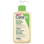 CeraVe Hydrating Foaming Oil Cleanser 236ml - Face and Body Wash for Normal to Very Dry Skin - With Ceramides Squalane and Triglyceride