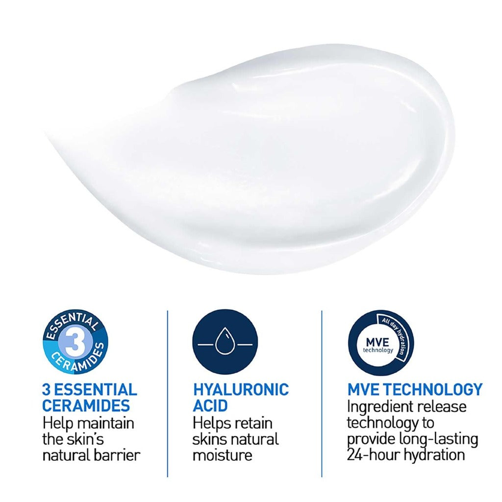 CeraVe Moisturising Cream 340g Pot - Hydrating Body and Face Moisturiser for Dry to Very Dry Skin - Fragrance-Free Skincare with Ceramides
