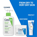 CeraVe Moisturising Cream 340g Pot - Hydrating Body and Face Moisturiser for Dry to Very Dry Skin - Fragrance-Free Skincare with Ceramides