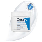 CeraVe Moisturising Cream 454g Pot - Face and Body Moisturiser for Dry to Very Dry Skin with Hyaluronic Acid and 3 Essential Ceramides
