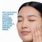 CeraVe SA Smoothing Cleanser 236ml - Salicylic Acid Face and Body Wash for Dry Rough and Bumpy Skin with Hyaluronic Acid and Ceramides