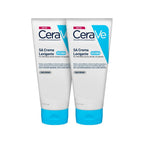 CeraVe SA Smoothing Cream Tube With Salicylic Acid, 10% Urea & 3 Essential Ceramides, Gentle Exfoliating Body Cream for Dry Rough Bumpy Skin, Fast-Absorbing, Dermatologist Developed, 177ml