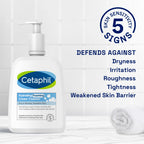 Cetaphil Hydrating Foaming Cream Cleanser and Makeup Remover, 236ml, Face Wash with Niacinamide for Normal, Dry or Sensitive Skin, Vegan-Friendly, Packaging May Vary - BBE 11/2028