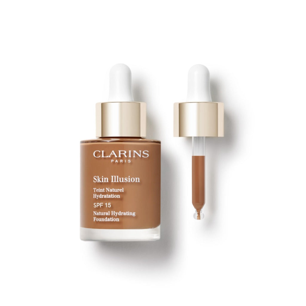Clarins Skin Illusion Foundation SPF15 110 Honey 30ml - Damaged Box