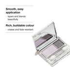 Clinique All About Shadow Duo Eye Shadow Makeup | 8-Hour Wear, Safe For Sensitive Eyes - Damaged Box