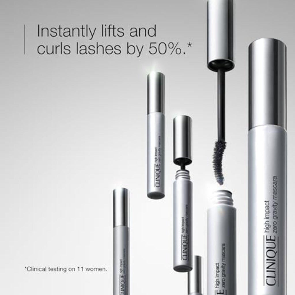Clinique High Impact Zero Gravity Tubing Mascara | Curling, Smudge Resistant + Non-Flaking