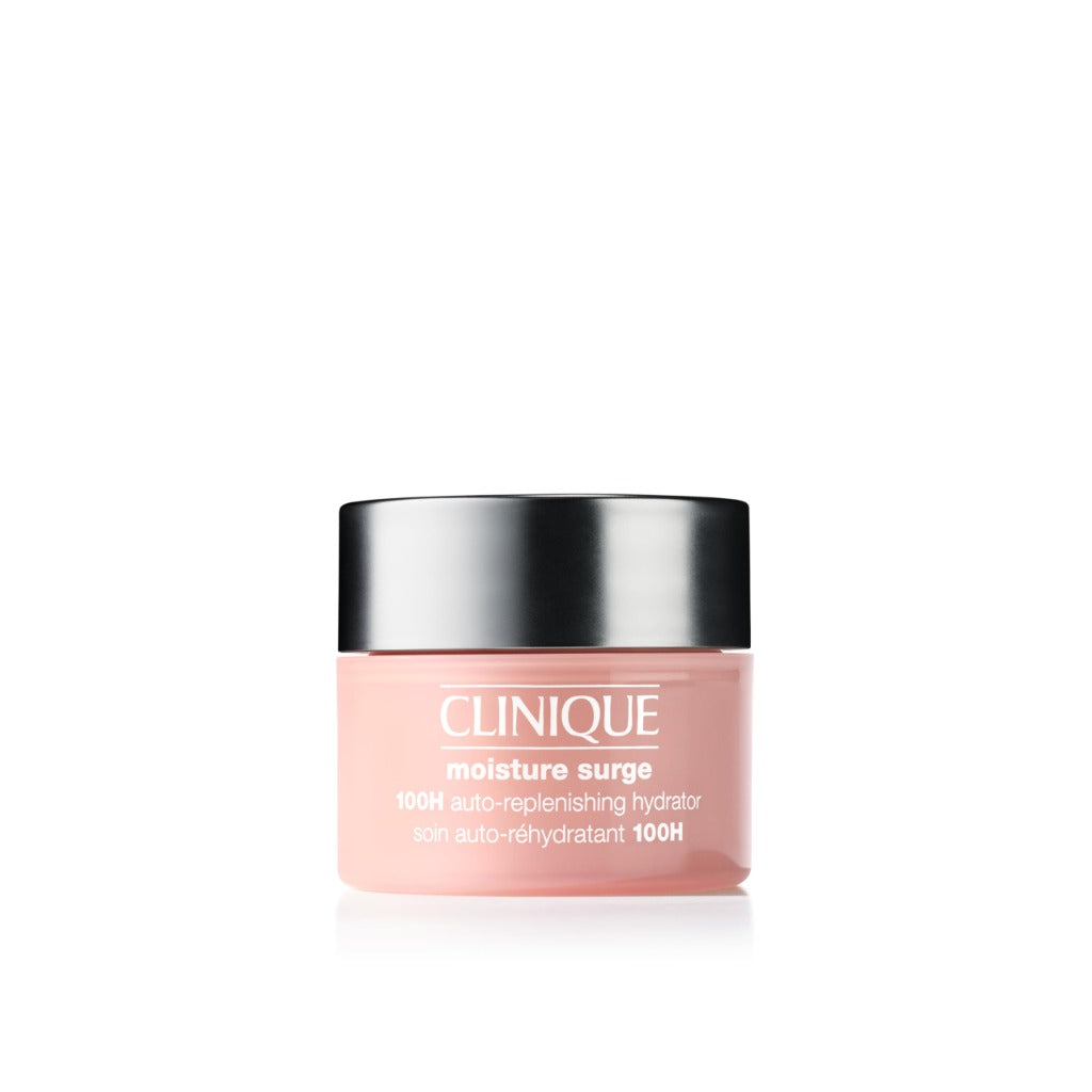 Clinique Moisture Surge 100H Auto-Replenishing Hydrator Oil Free Face Moisturiser With Hyaluronic Acid + Aloe Vera Bioferment For All Skin Types | Hydrating + Moisturising